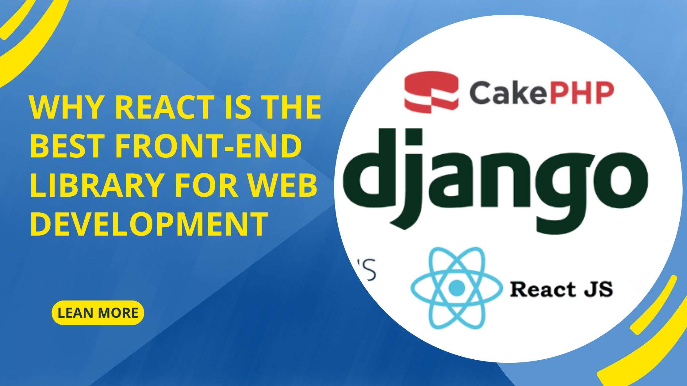 Best Front-End Library for Web Development : React Framework